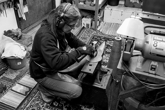 Artisans: Sian Evans, Coppersmith