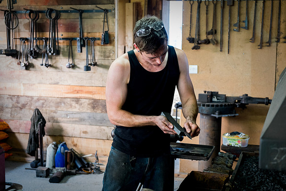 Artisans: Michael Hart, Blacksmith