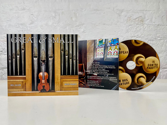 Artwork - Will Allen and Becci Pamely - Great and Small CD