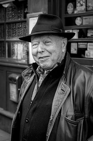 Street portrait, Borough Market