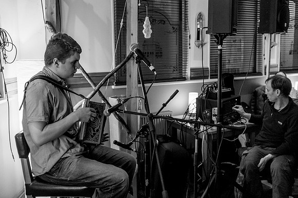 Will Allen playing in The Little Albion