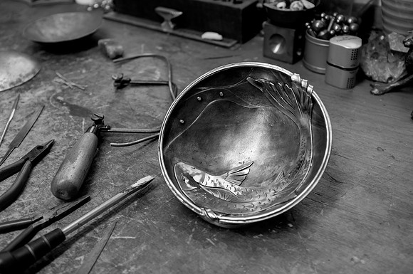 Artisans: Sian Evans, Coppersmith