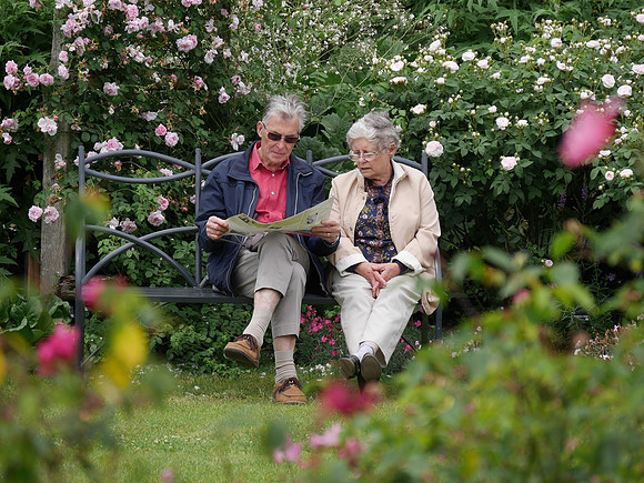 "John and June". Mottisfont Abbey. #nationaltrust, #nationaltrustpeople