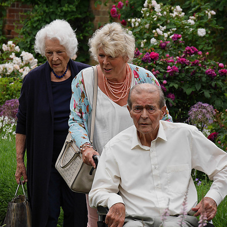 "Charles, Priscilla and Margot". Mottisfont Abbey.  #nationaltrust, #nationaltrustpeople