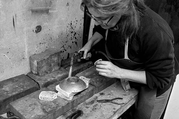 Artisans: Sian Evans, Coppersmith