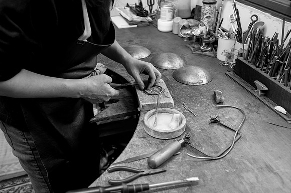 Artisans: Sian Evans, Coppersmith