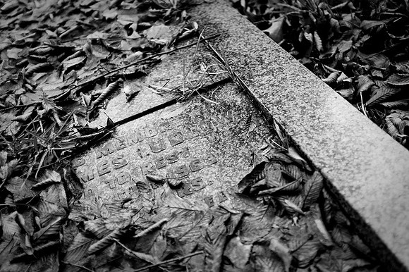 A churchyard walk