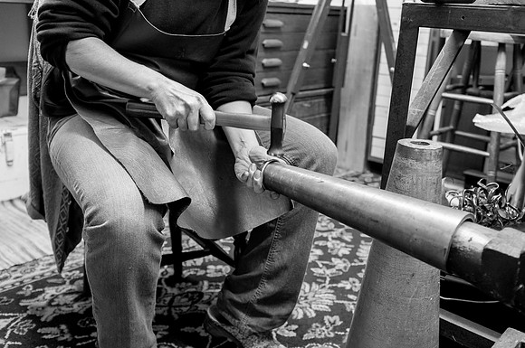 Artisans: Sian Evans, Coppersmith
