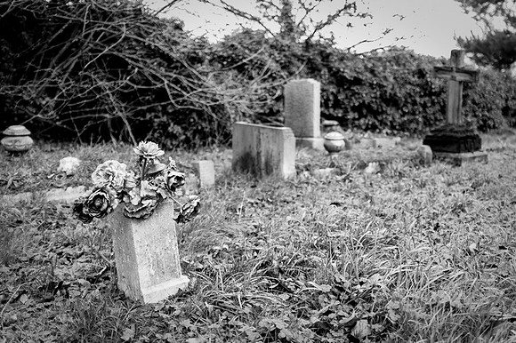 A churchyard walk
