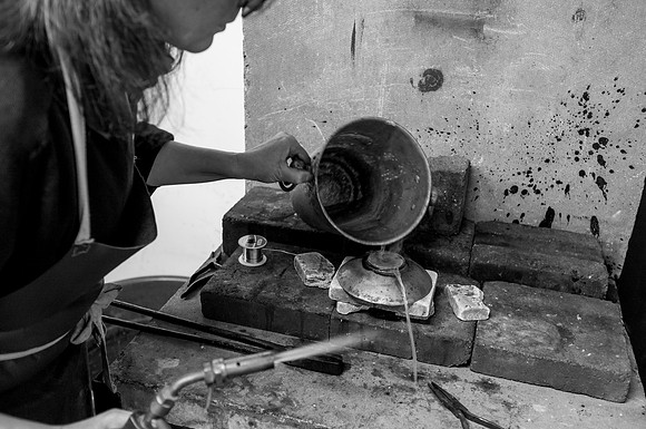 Artisans: Sian Evans, Coppersmith
