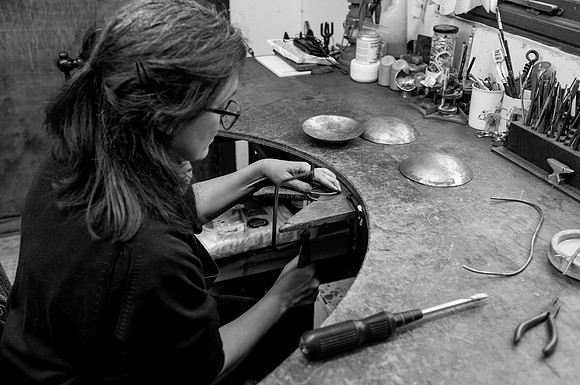 Artisans: Sian Evans, Coppersmith