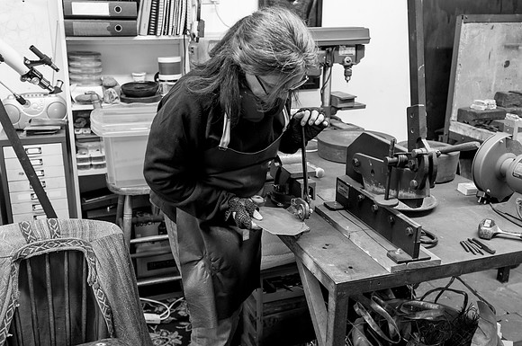 Artisans: Sian Evans, Coppersmith