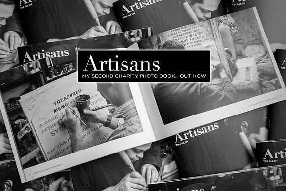 Tim Allen's Artisans charity photo book