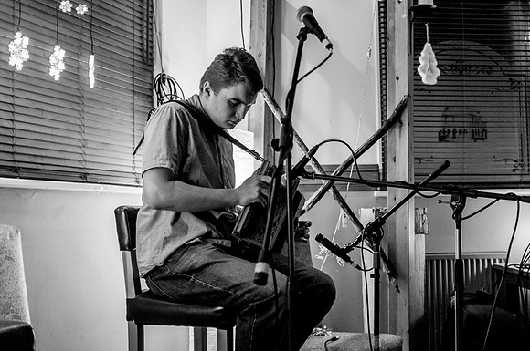 Will Allen playing in The Little Albion