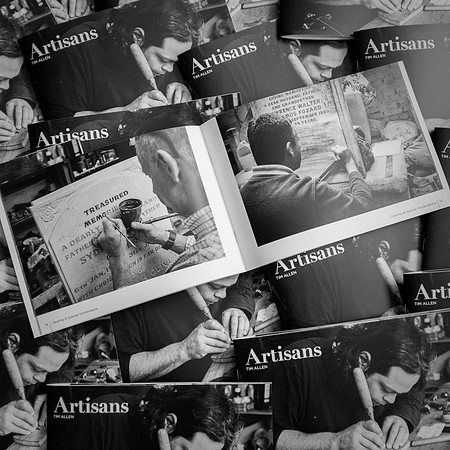 Tim Allen's Artisans charity photo book