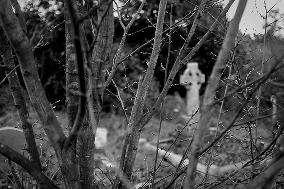 A churchyard walk
