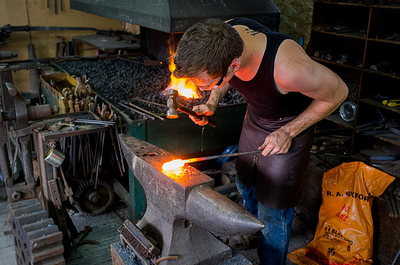 Artisans: Michael Hart, Blacksmith
