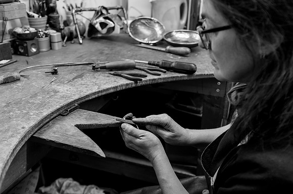 Artisans: Sian Evans, Coppersmith