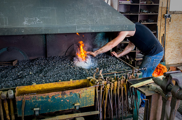 Artisans: Michael Hart, Blacksmith