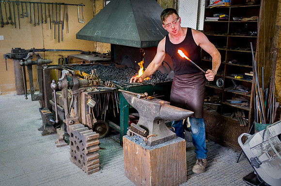 Artisans: Michael Hart, Blacksmith